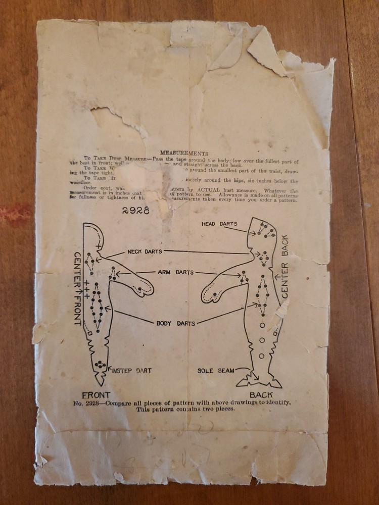 Woman's Home Conpanion Rag Doll Patterns