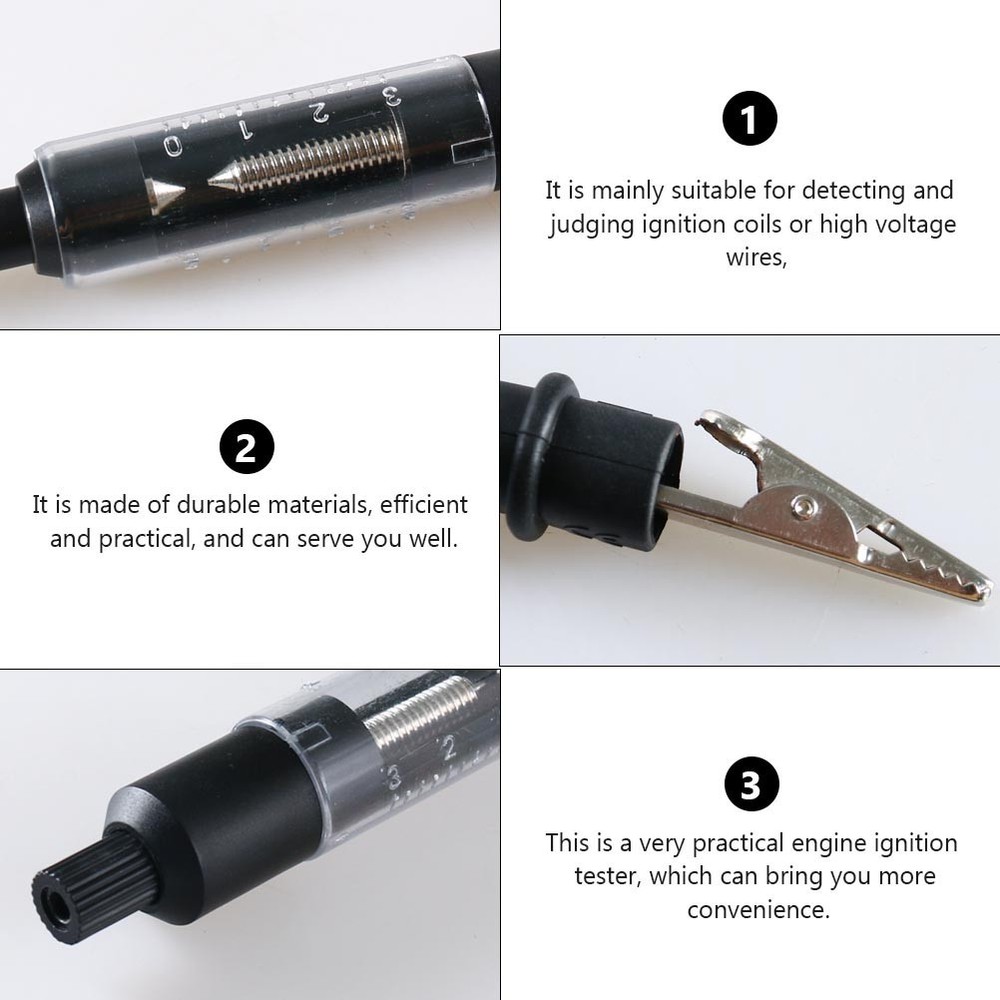 Durable Spark Plug Tester Portable Auto Diagnostic Test Tool Car Supply