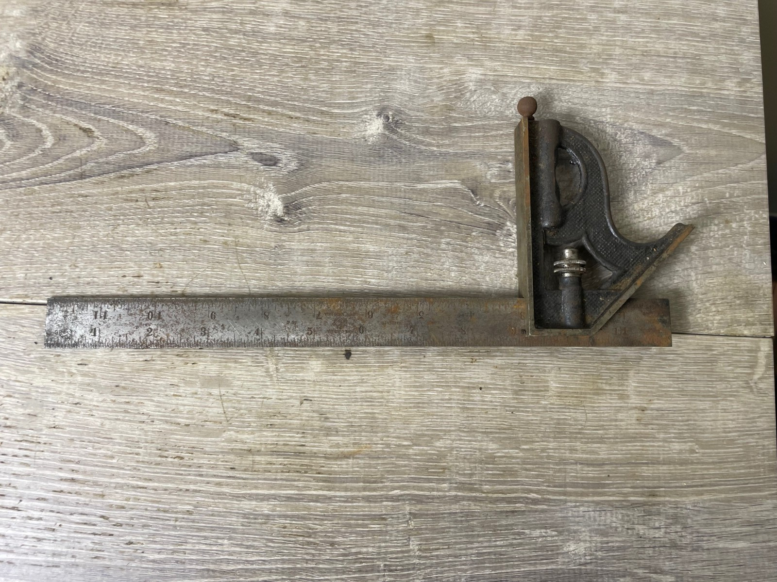 Vintage L.S.Starrett 12" Combination Square