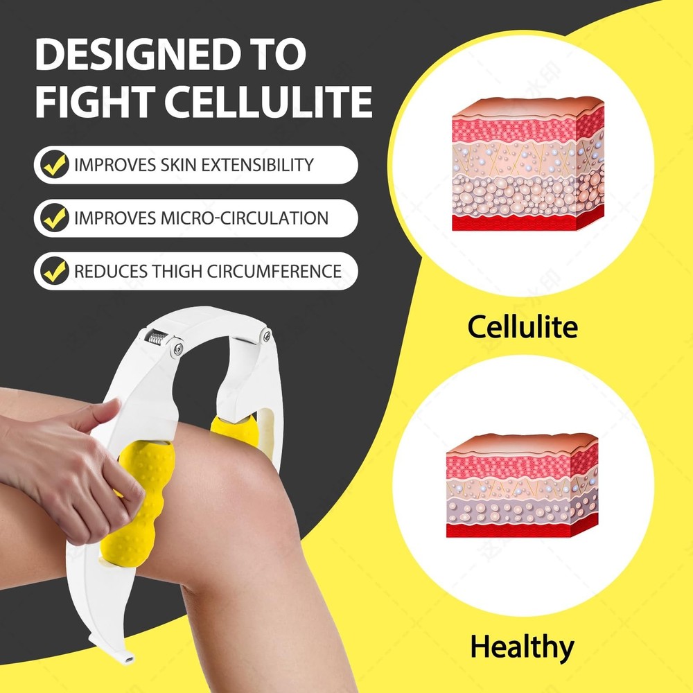 Massager Roller for Cellulite and Lymphatic Drainage,Deep Tissue Foam Roller ...