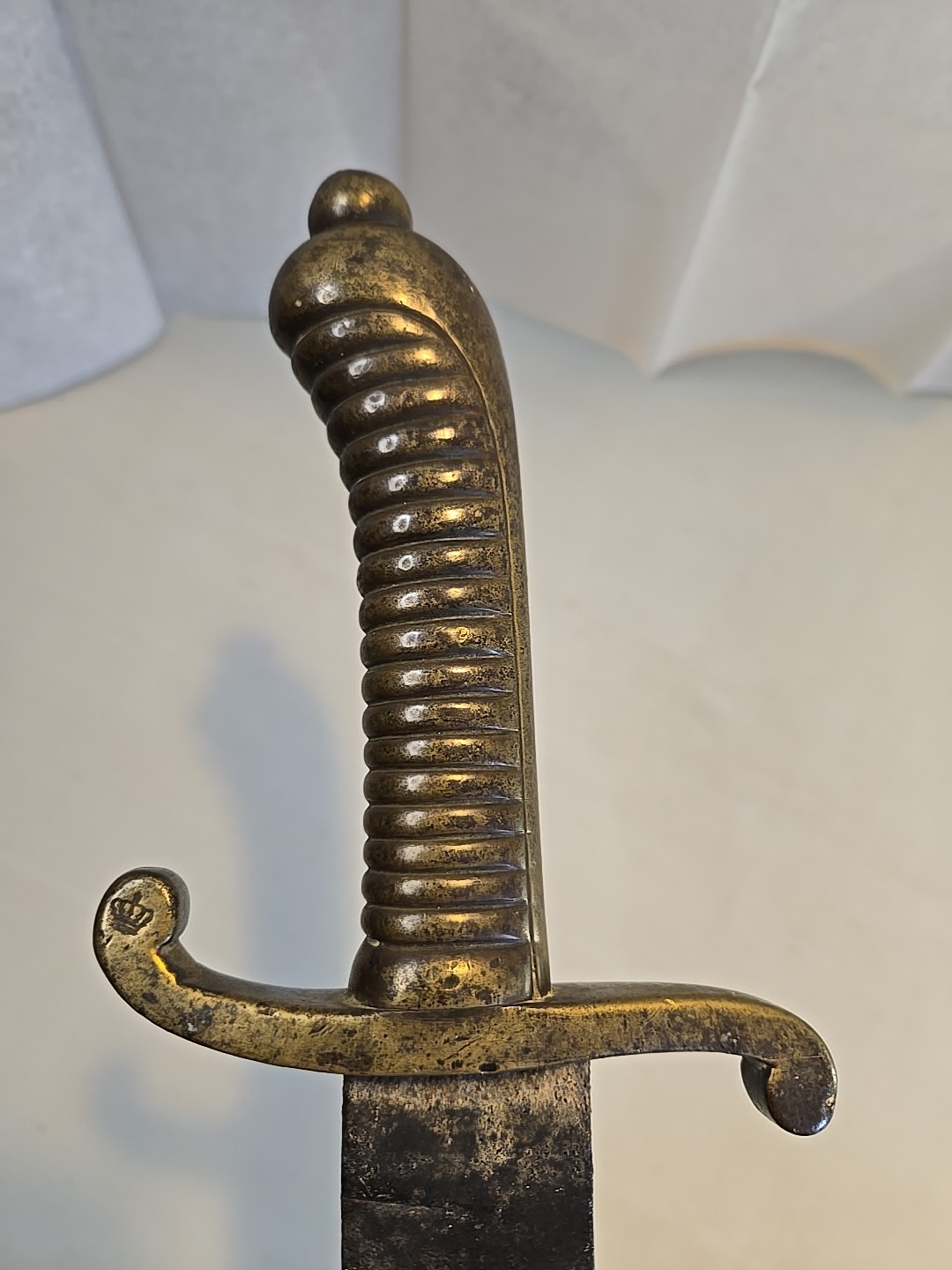 Model 1845 German Prussian Infantry Fusilier Falchion Hanger Short Sword Saber