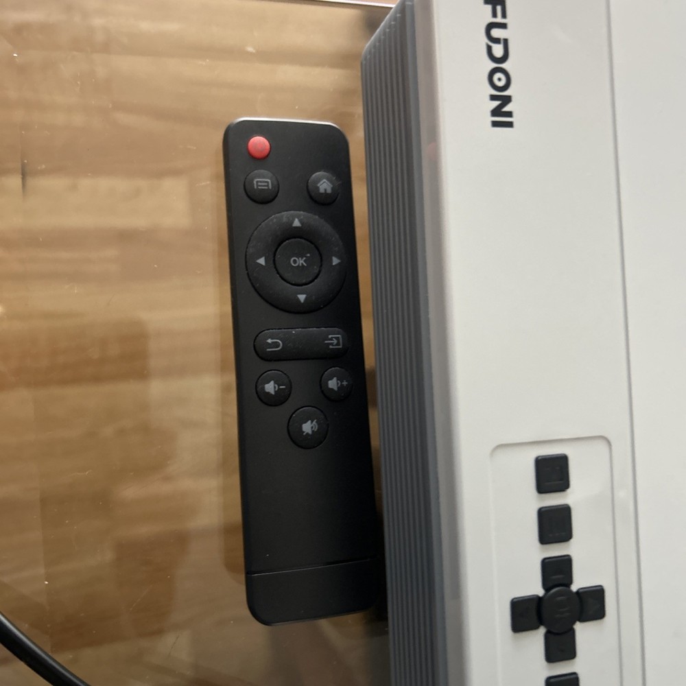 Fudoni MODEL P1 WIFI LCD Projector - Tested! OPEN BOX