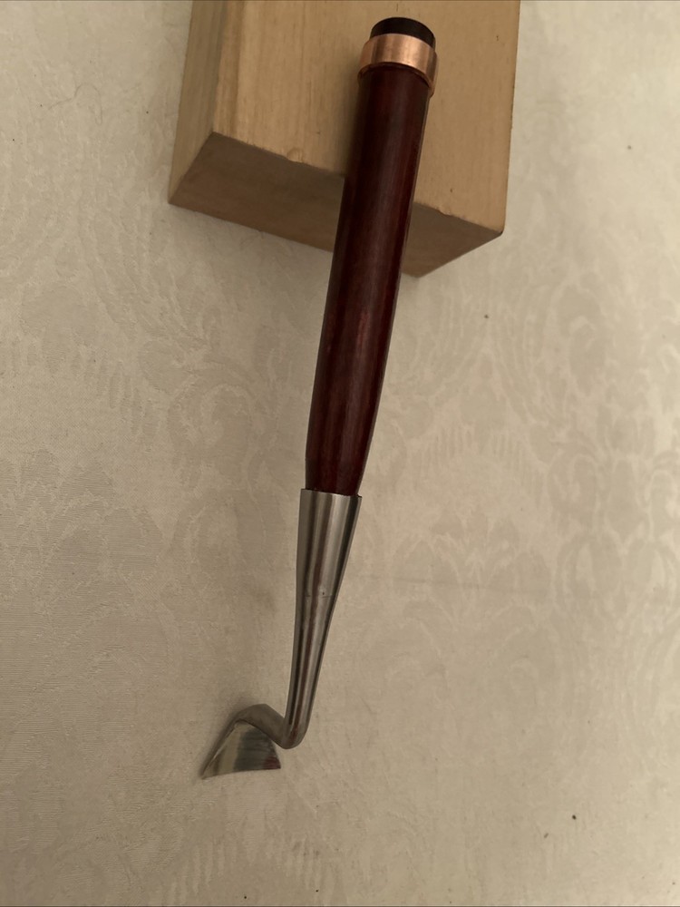 Dog Leg Bent Gouge Spoon # 7 / 30 Guaranteed Sharp