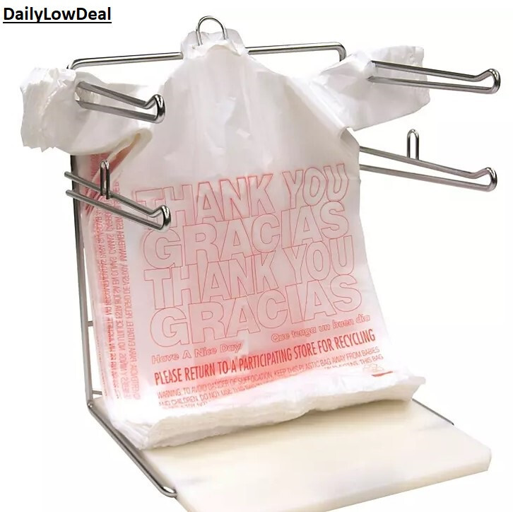 T-Shirt Thank You Plastic Grocery Store Shopping Carry Out Bag 1000ct Recyclable