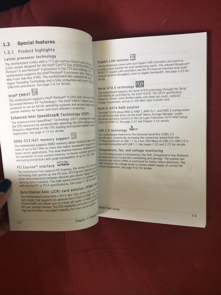 Asus Server - P5M2 Series Motherboard - User Guide