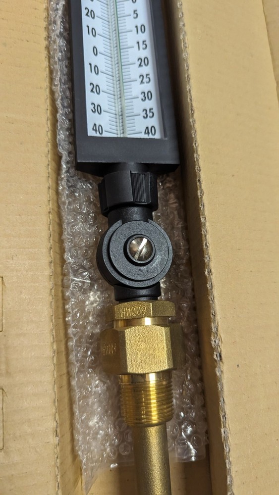 New Winters # T101 Thermometer 9" 3.5" Stem Full Adjustable