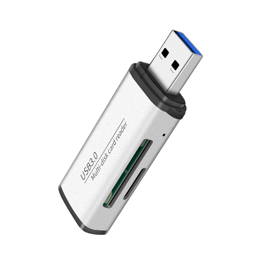 Multifunctional Cellphone PC USB3.0 High Speed TF SD Card Multi-disk Card Reader