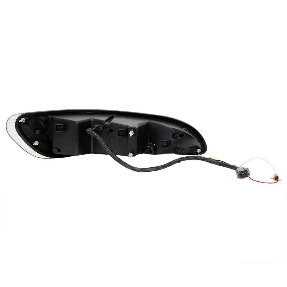 Pair Chrome Quad-LED Headlights With LED DRL & Sequential Signal For Peterbilt