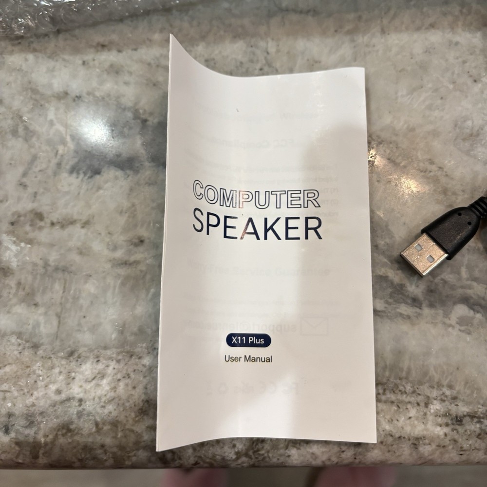 LENRUE X11 Plus Computer Speakers for Desktop, Touch Lights PC Speakers