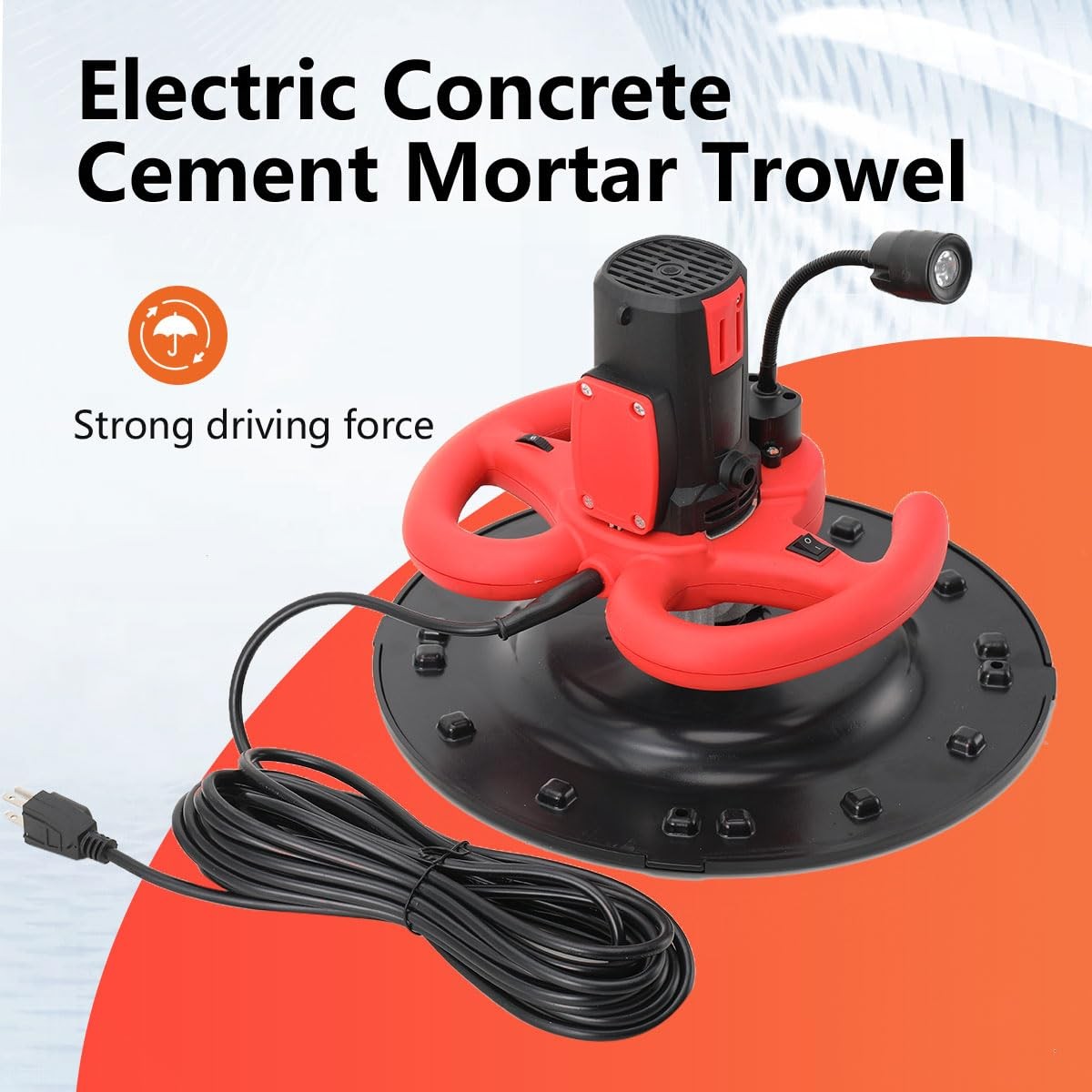 Electric Concrete Cement Mortar Trowel Concrete Groover Tool Handheld Concrete