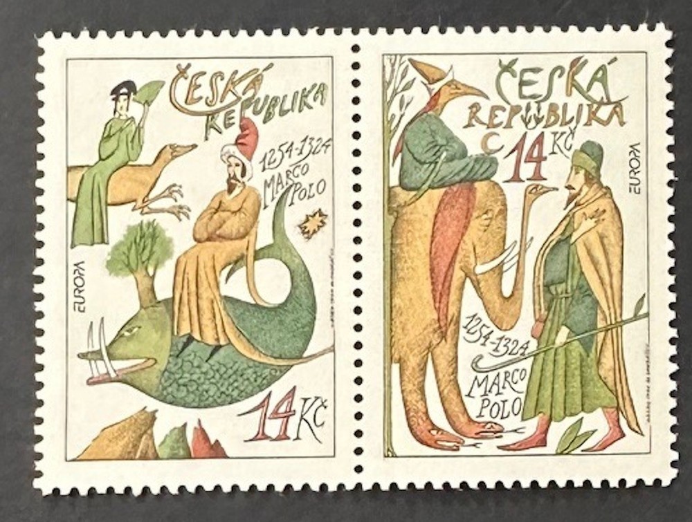 CZECH  REPUBLIC   2917a  Beautiful  Mint   NEVER  Hinged  Pair