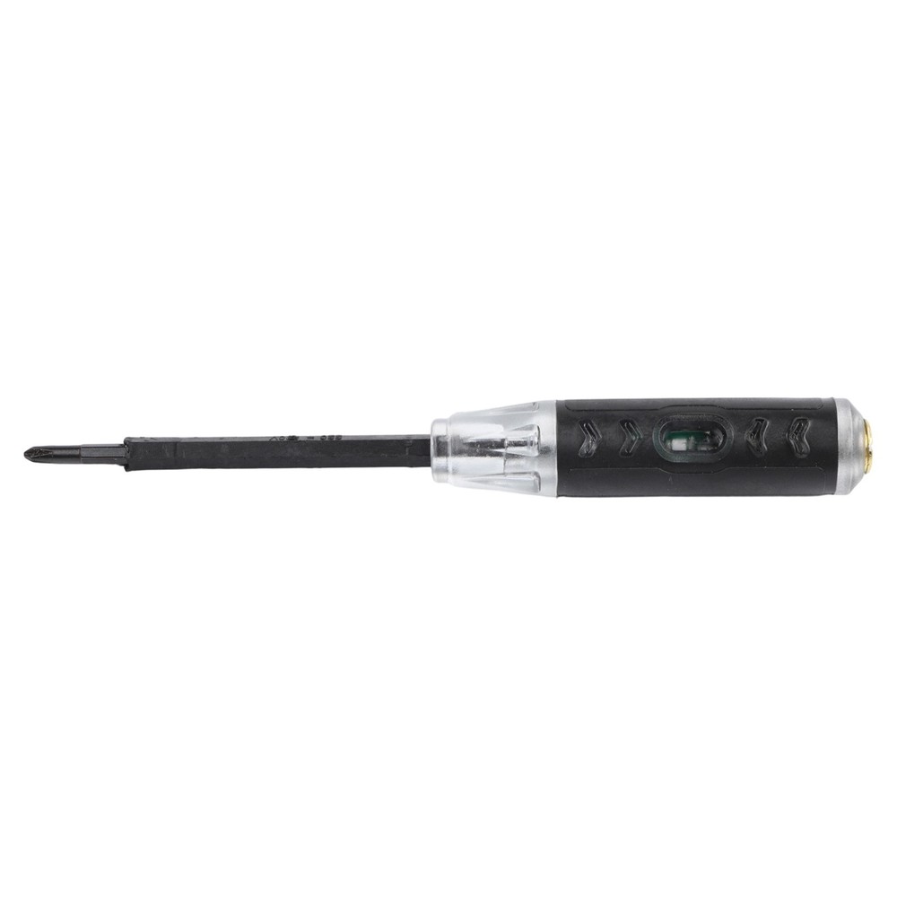 Multifunctional test pen for electricians with screwdriver functionality