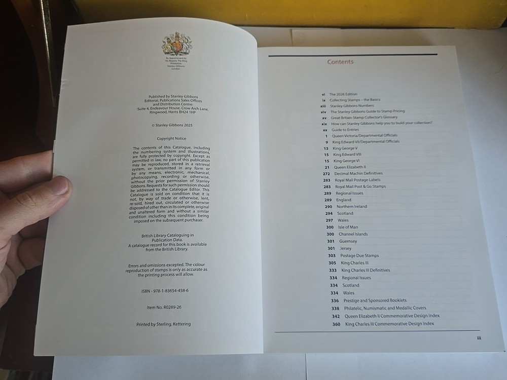 GB Stanley Gibbons 2026 Stamp Catalogue