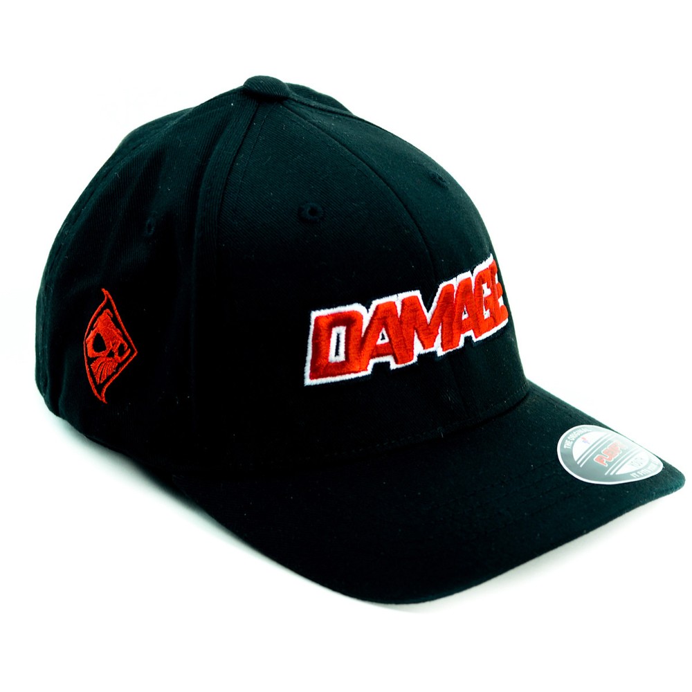 Tampa Bay Damage FlexFit Hat - Black Size: Small/Medium
