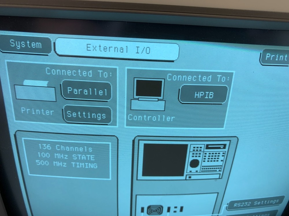 Hewlett Packard 1660C Logic Analyzer