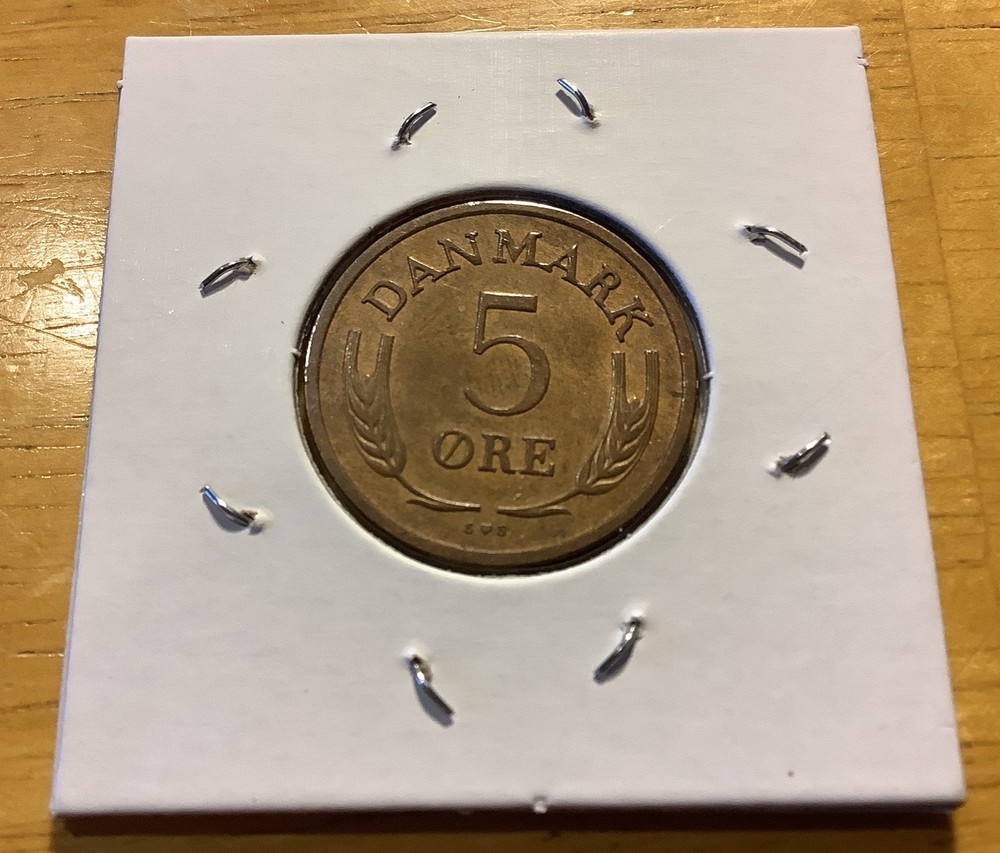 1972 Denmark 5 Ore KM# 848.2