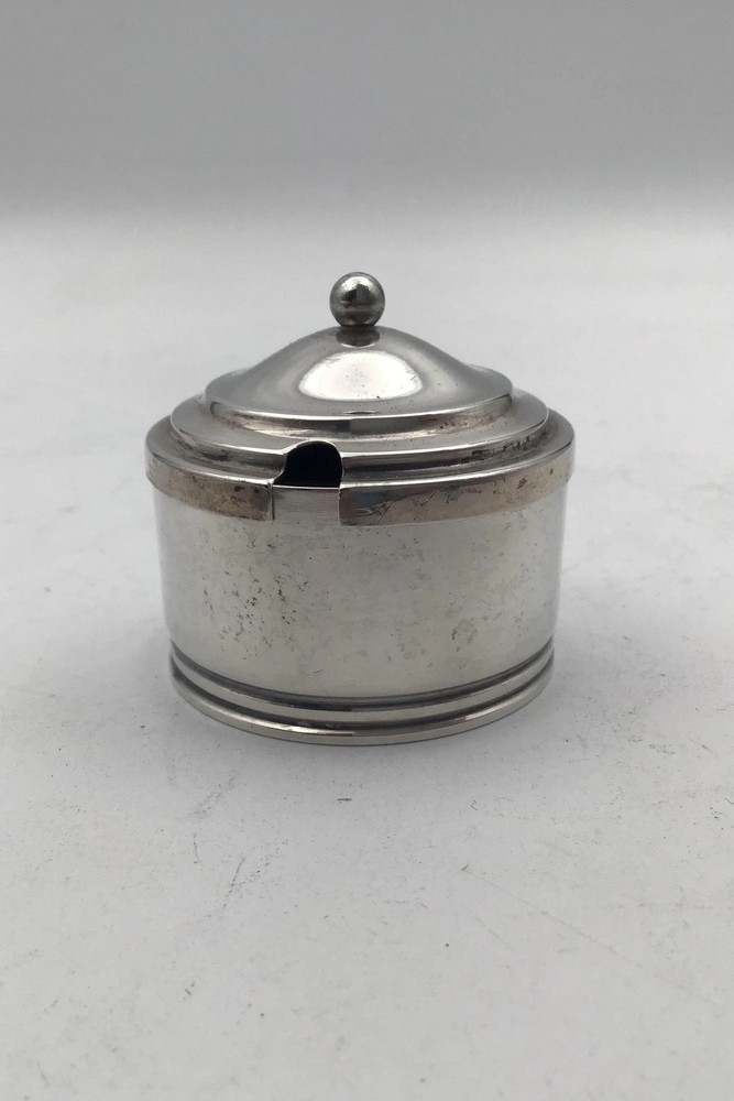 Silver Salt cellar with lid