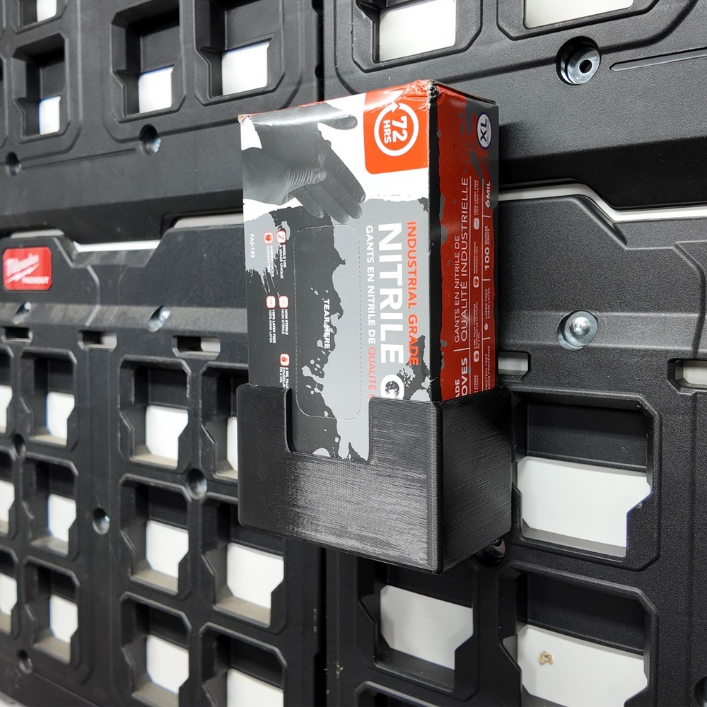 Packout Wall Disposable Glove Box Mount