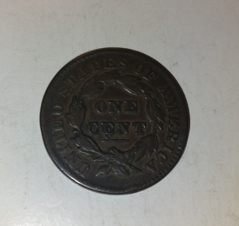 1832 Large Cent Medium Letters High Grade