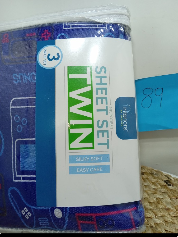 Interior By Design Microfiber Twin Sheets Set Silky Soft Easy Care