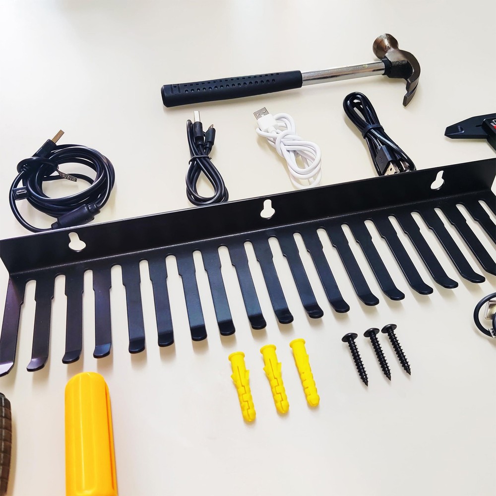 Cable Rack Wall Mountable Cable Hanger Organizer Wire Management Tool