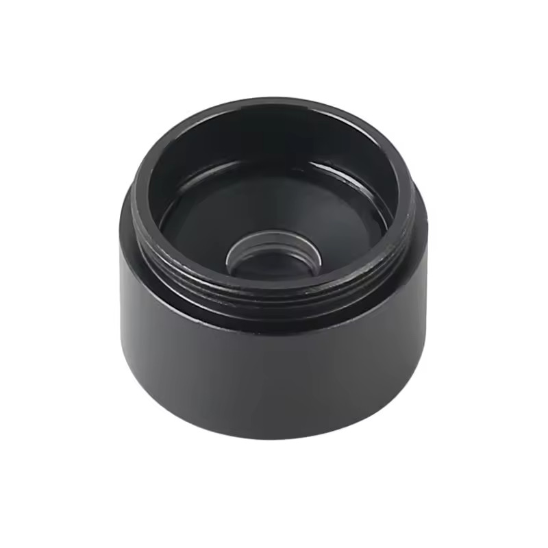 2X C Mount Dual Thread Video Microscope Eyepiece Auxiliary Barlow Lens