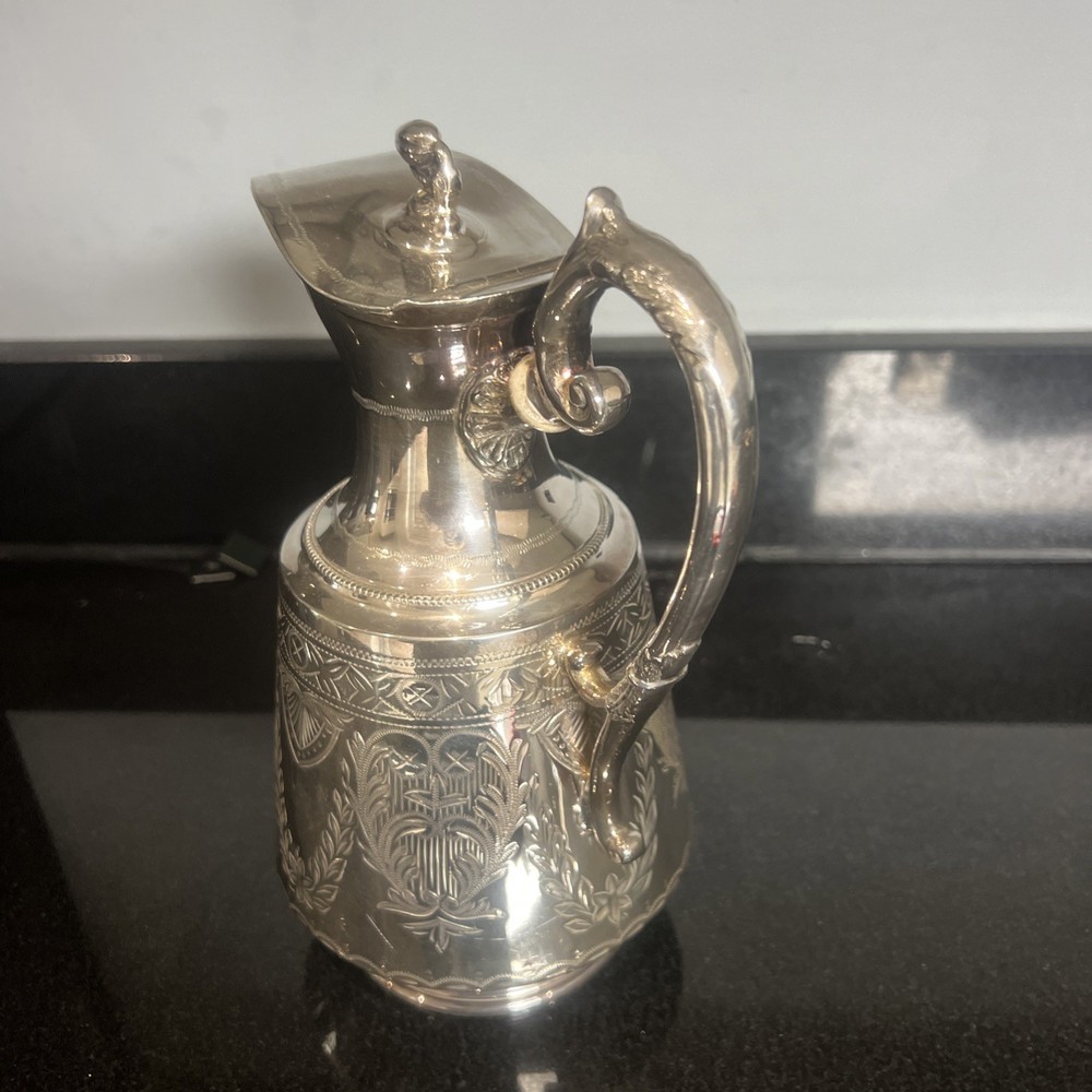 Victorian EPBM Silver-Plated Coffee Jug