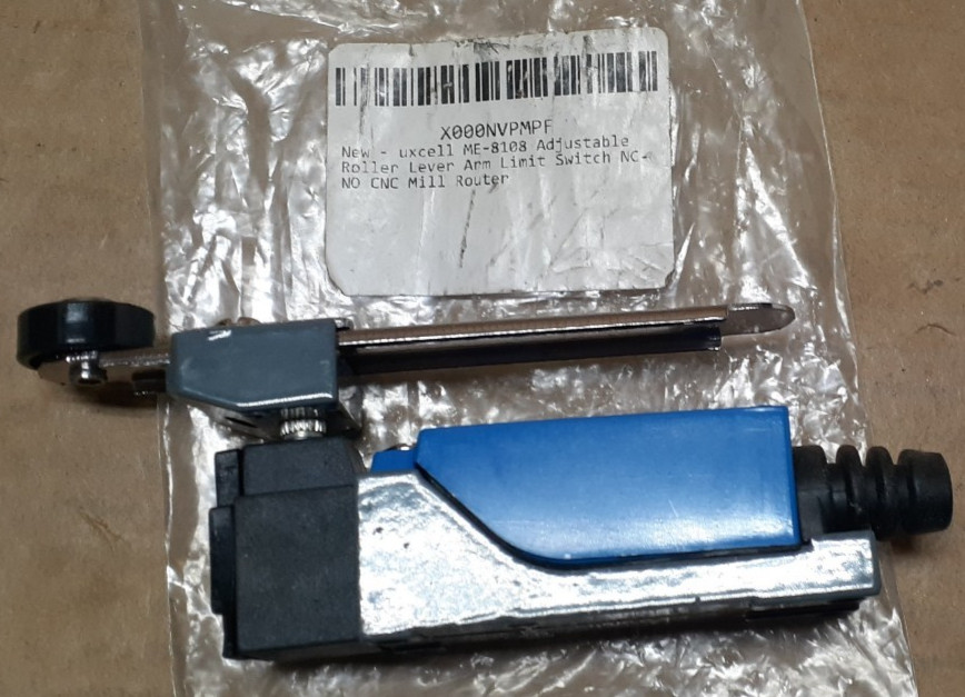ME-8108-M Adjustable Metal Roller Lever Limit Switch Replace TELE XCKD 2149