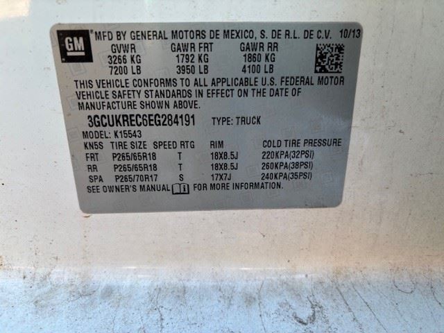 Radio Display Screen And Control Panel Navigation Fits 15 SIERRA 2500 PICKUP