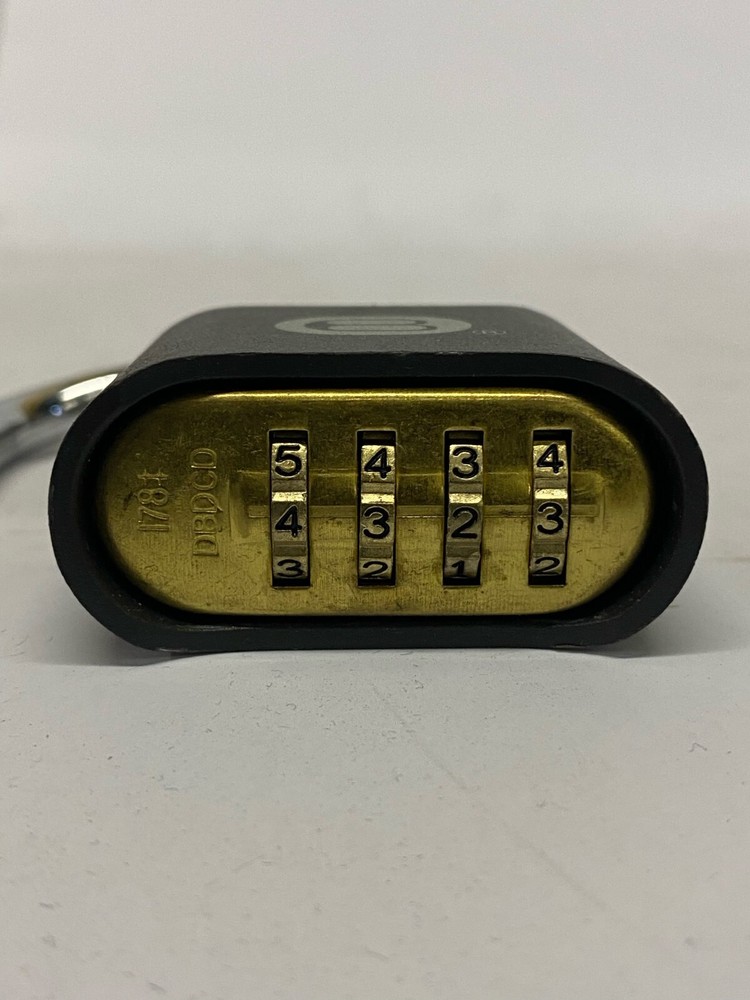 Used Lot of 5 Master Lock #178 MISSING CODES