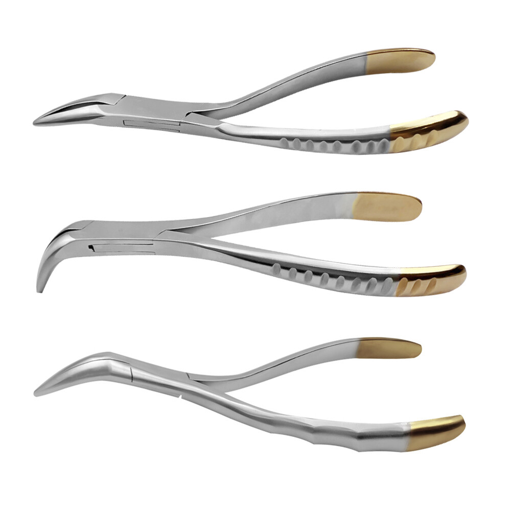 Dental Surgical Upper Root Tip Extraction Pliers Residual Tweezers Tooth Forceps
