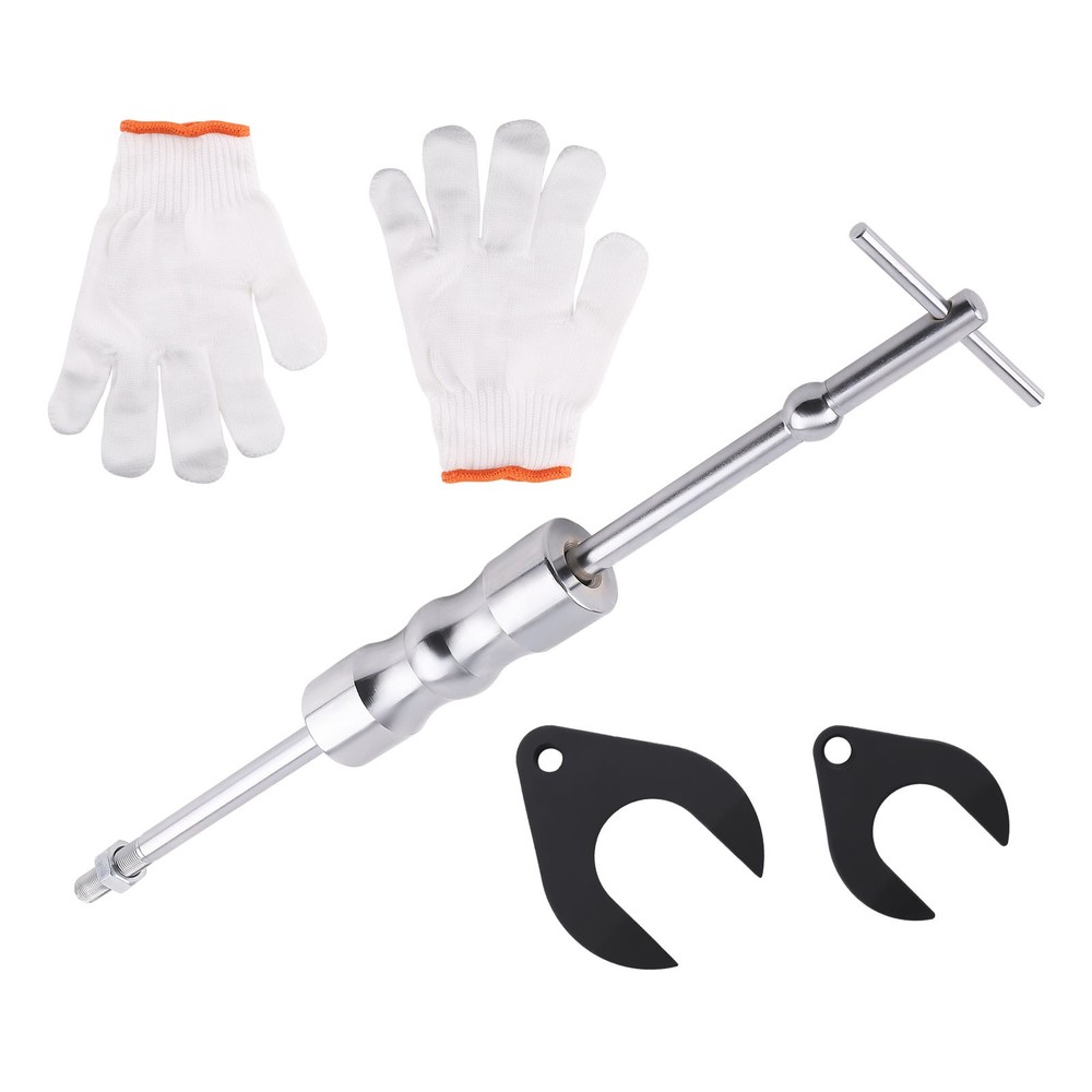 Inner CV Axle Puller Removal Tool Slide Hammer 48&63mm CV Joint Fork Adapter