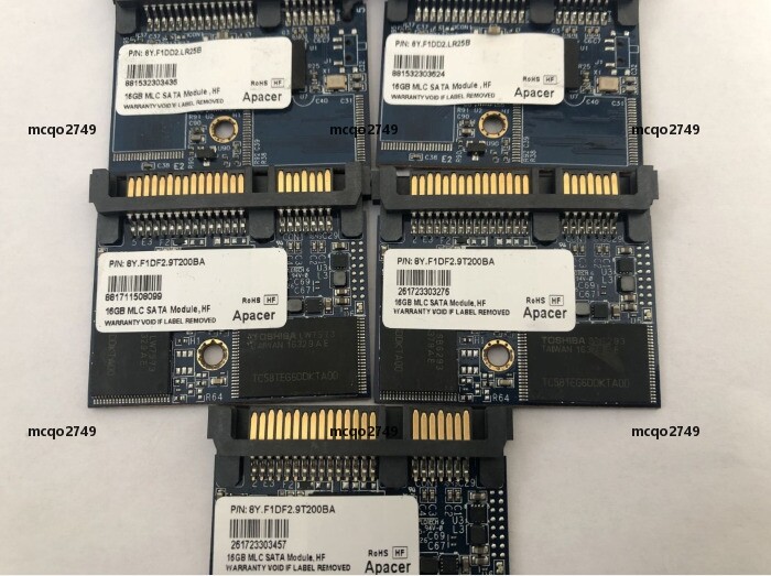 5PCS  Apacer 16GB MLC SATA Module