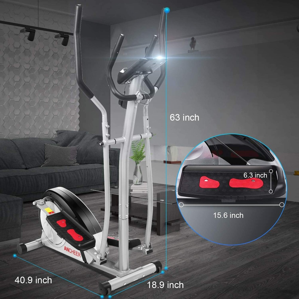 Elliptical Exercise Machine Magnetic Elliptical Training Machines for Home Gym
