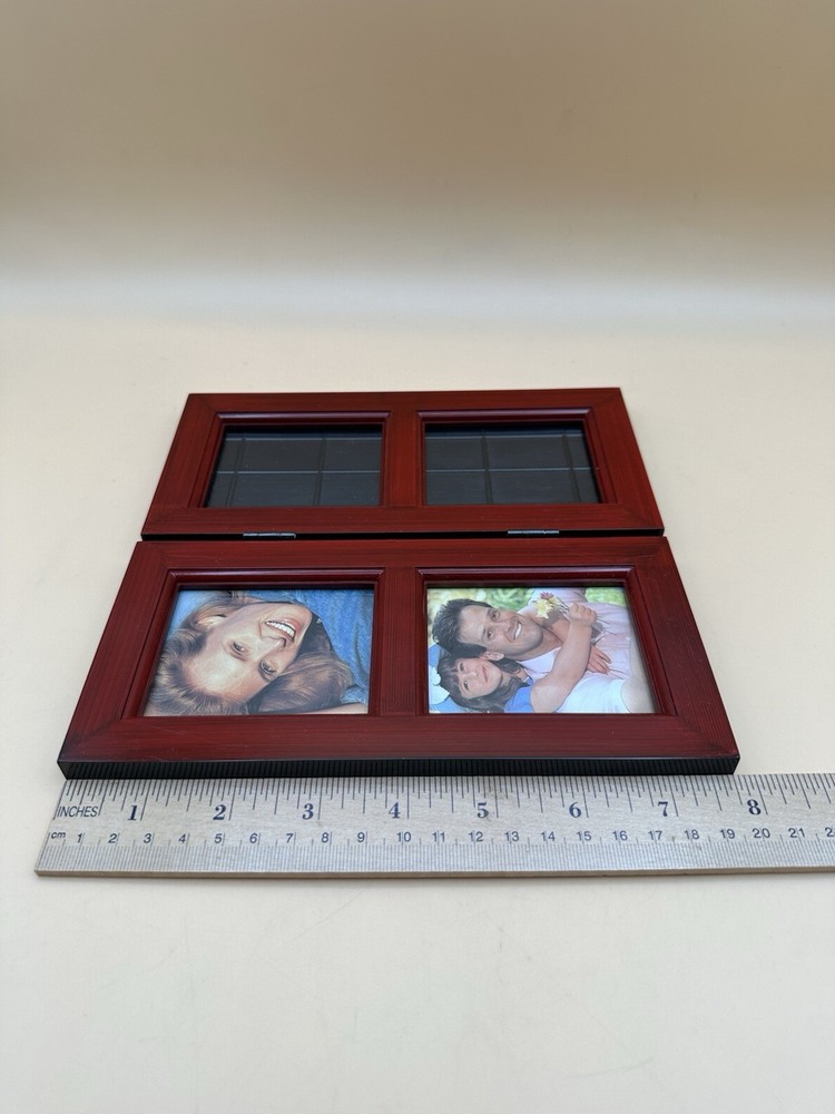 Jordan Mark Frame & Clock, & Separate Matching Stand Up Multi Frame