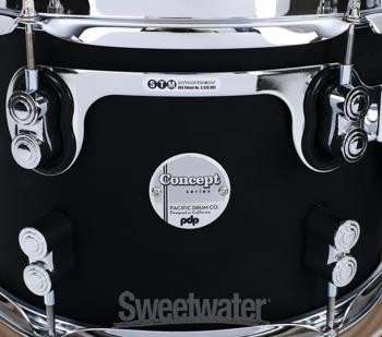 PDP Concept Maple Bop 3-piece Shell Pack - Satin Black