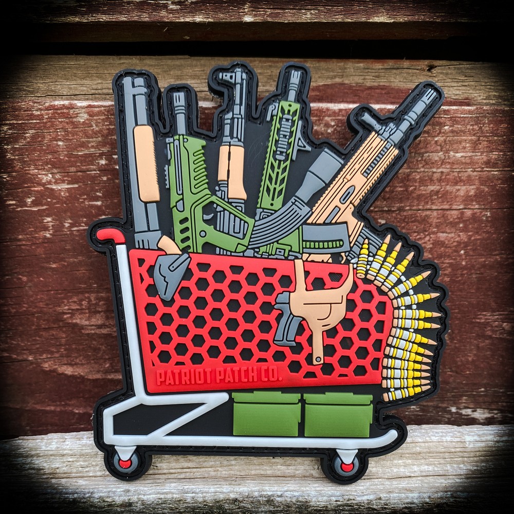 Patriot Patch Co. - Gun Store Shopping Cart - Patch