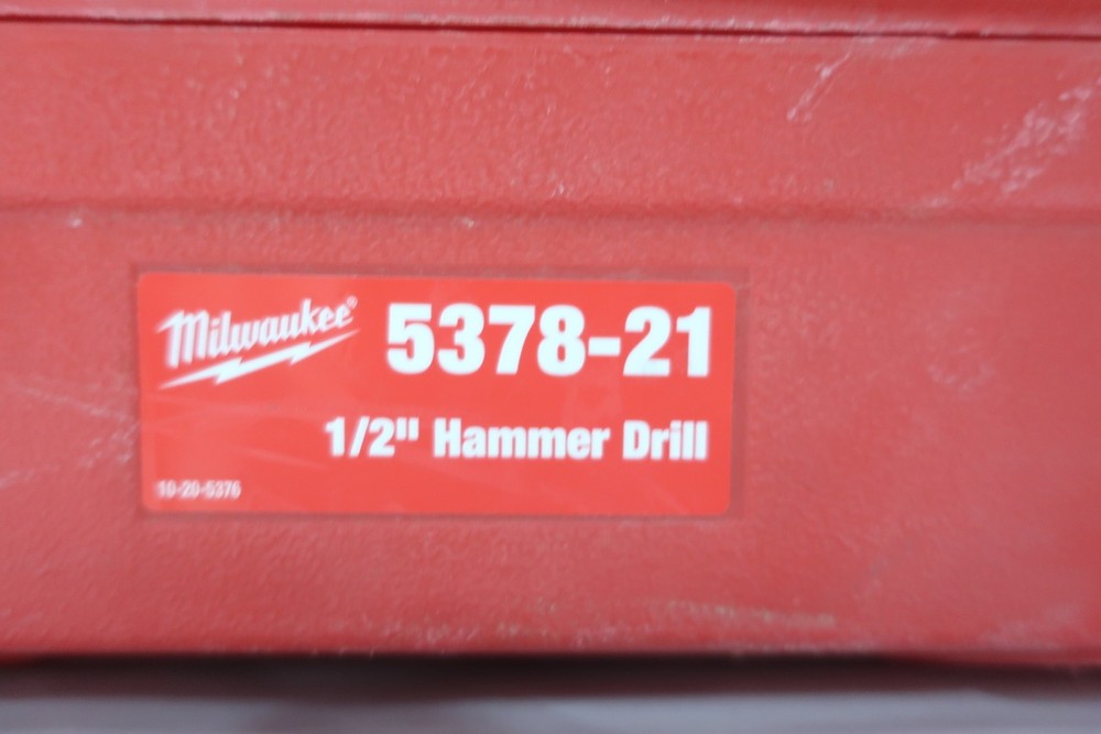 Milwaukee 5378-21 1/2in Hammer Drill