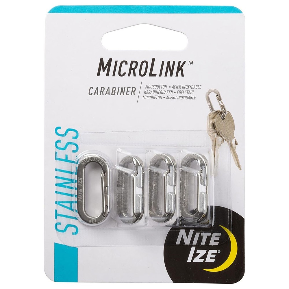 Nite-Ize Microlink Carabiner (4 pack)