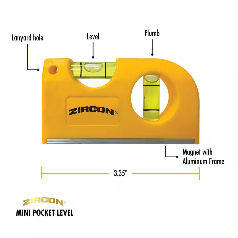 Studsensor HD55 Stud Finder with 3 In. Pocket Level