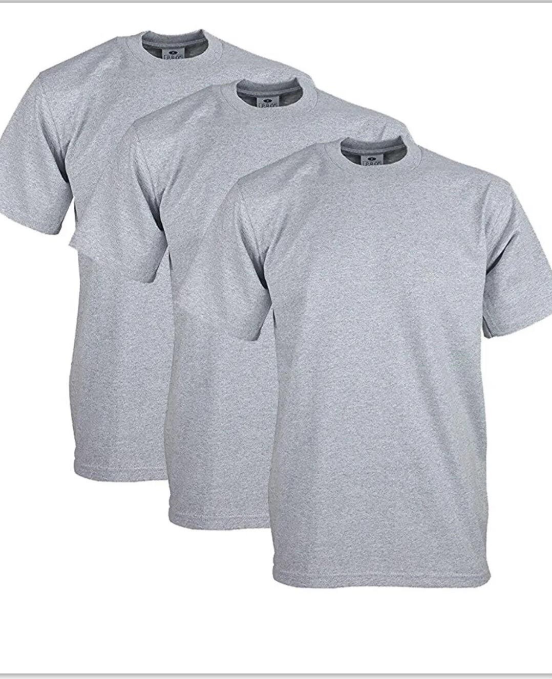 3 PACK PRO CLUB MENS PLAIN SHORT SLEEVE T SHIRT HEAVYWEIGHT COTTON