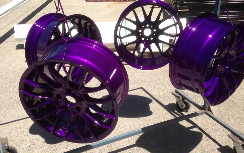 Purple Anodized Coating Spray Can Brake Engine Custom Caliper Paint High Temp