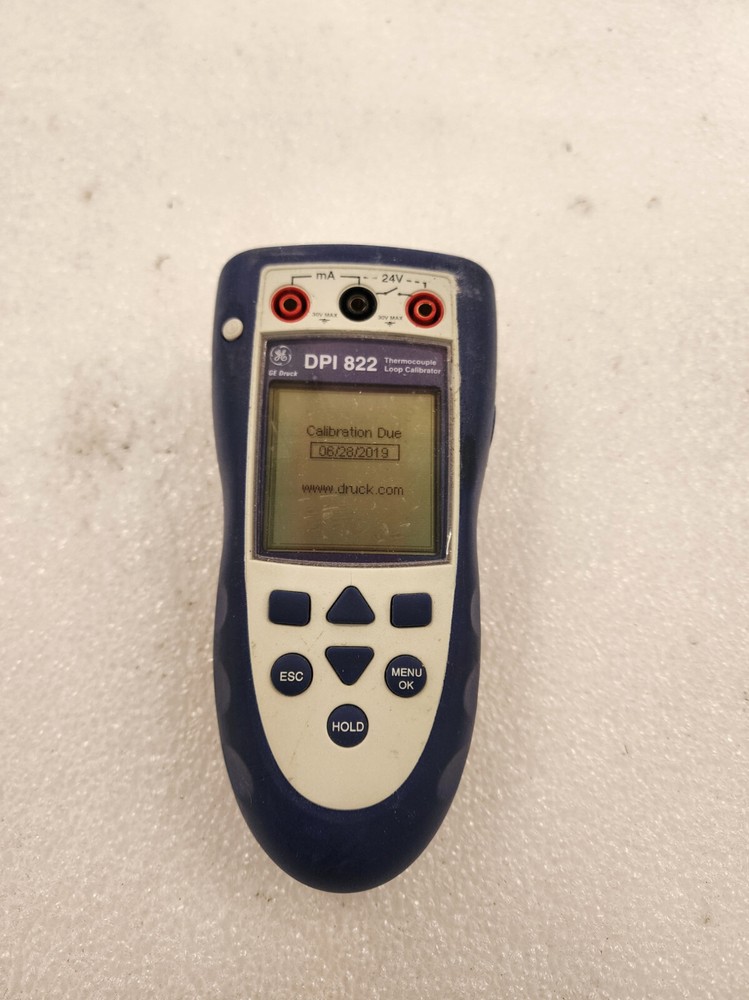 DRUCK DPI 822 Thermocouple Loop Calibrator