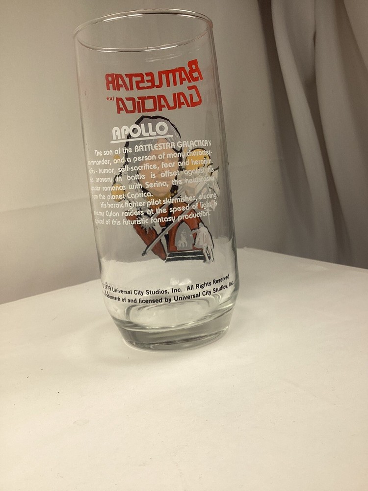 Battlestar Galactica Collector Glass