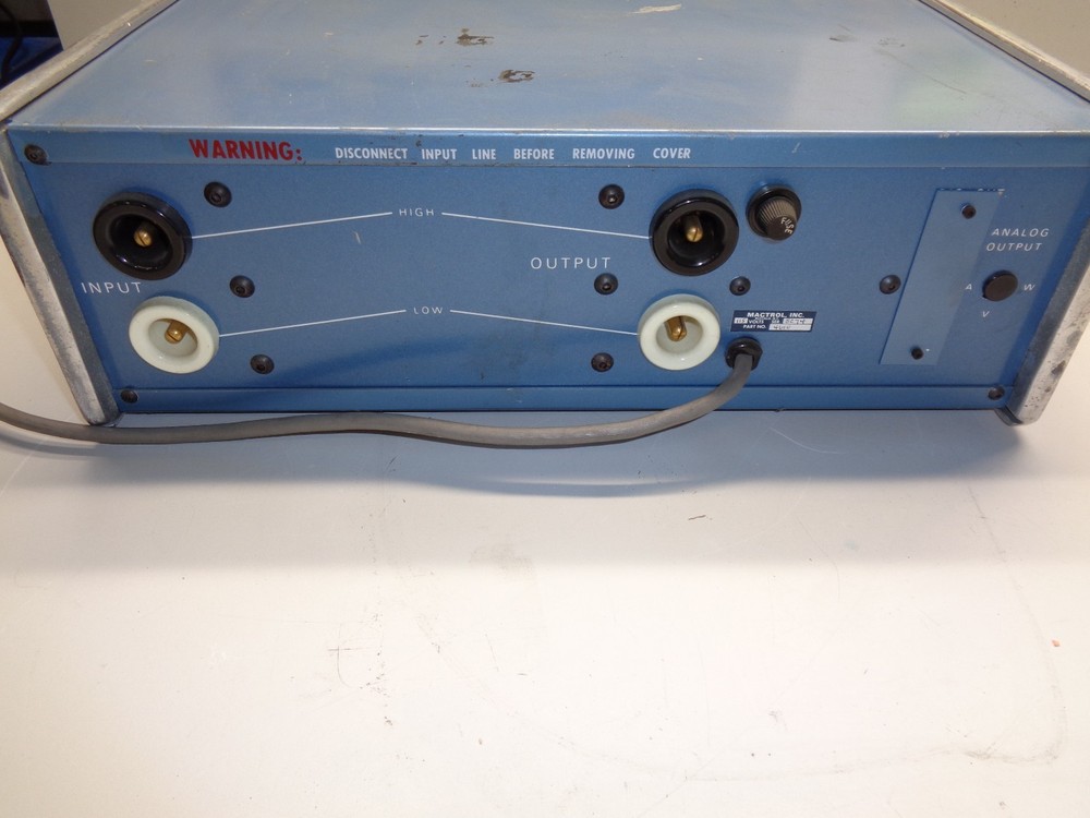 Magtrol 4610 Single Phase Power Analyzer
