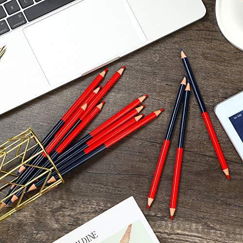 Checking Pencils Red and Blue Erasable Pencils Pre-Sharpened #2 HB for Checking