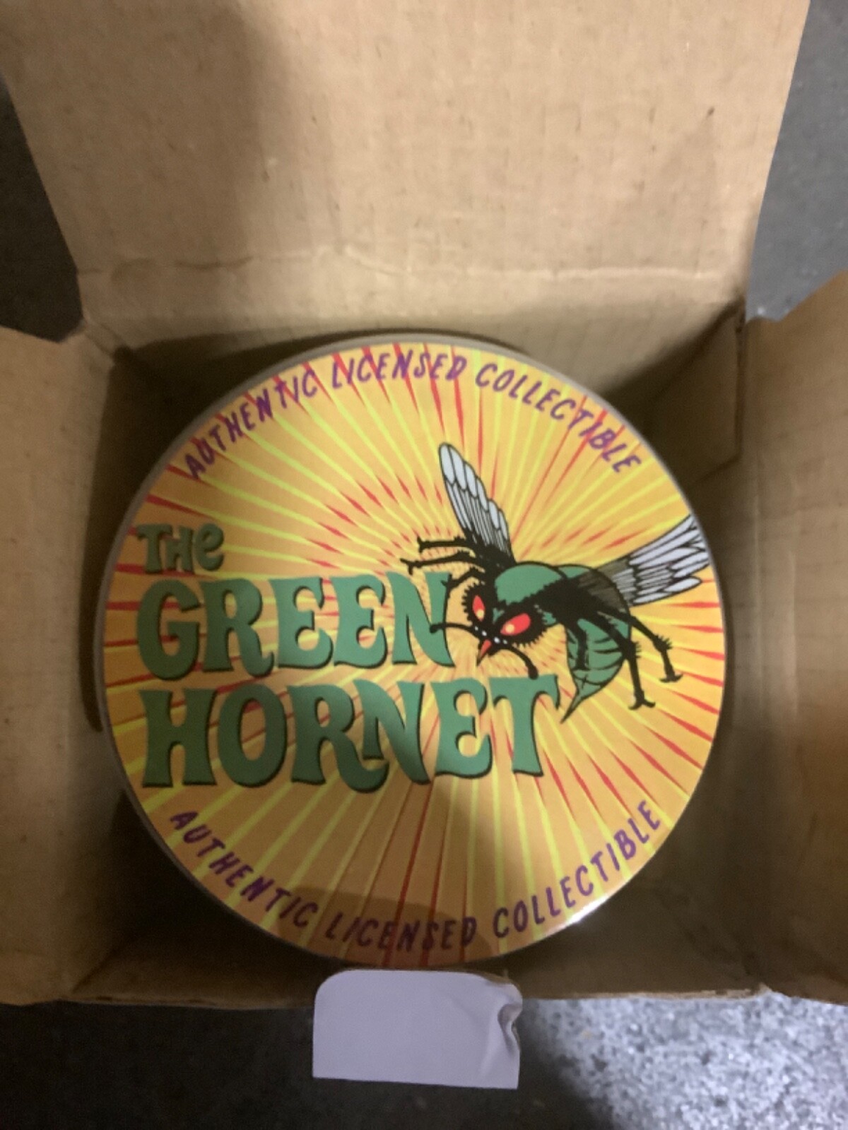 The Green Hornet TV Series Collector Ring Size 10 1/4 by Factory 2010 with tin