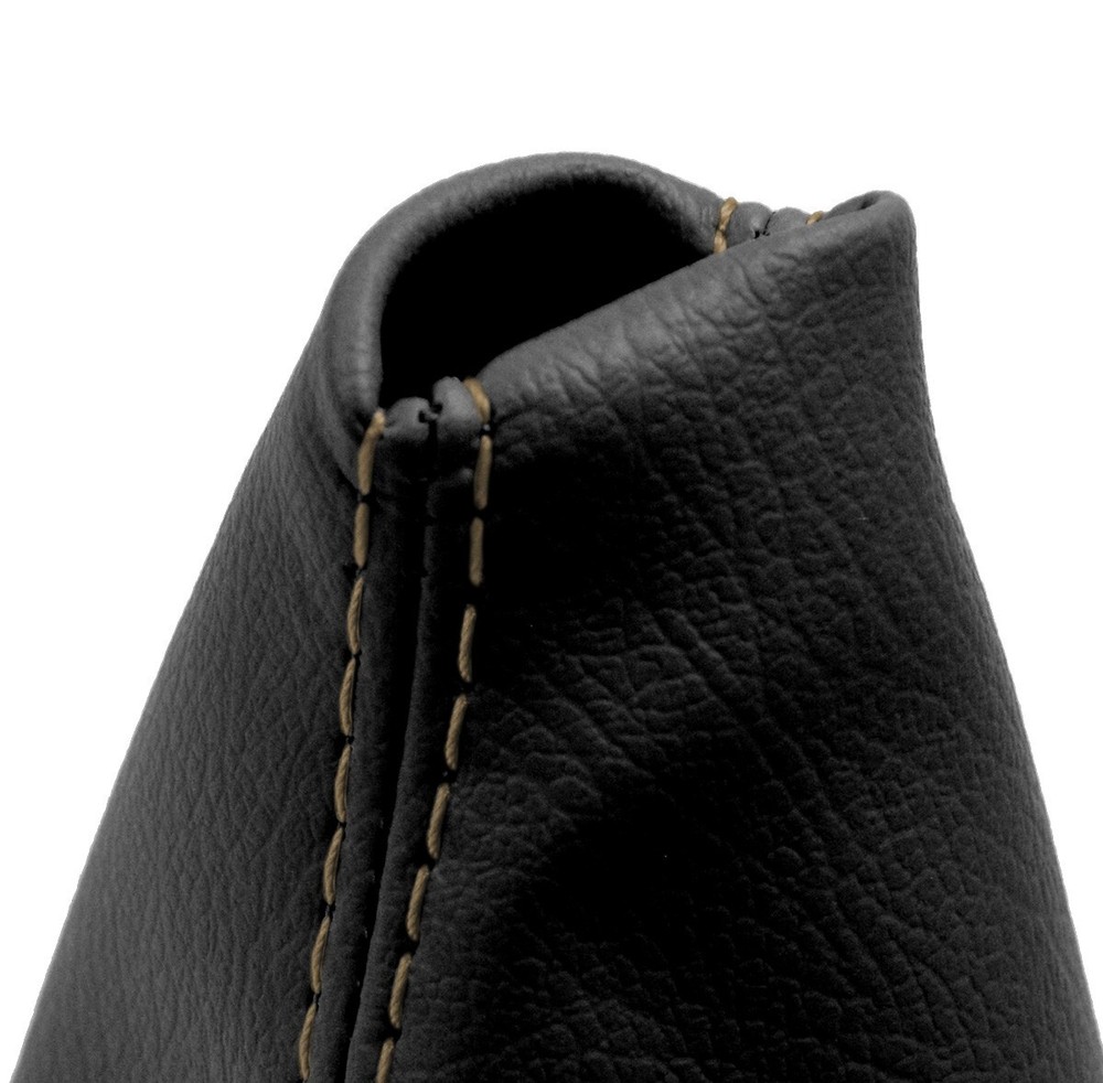 Fits 2002-2009 Trailblazer GMC Envoy Leather Automatic Shift Boot Beige Stitch