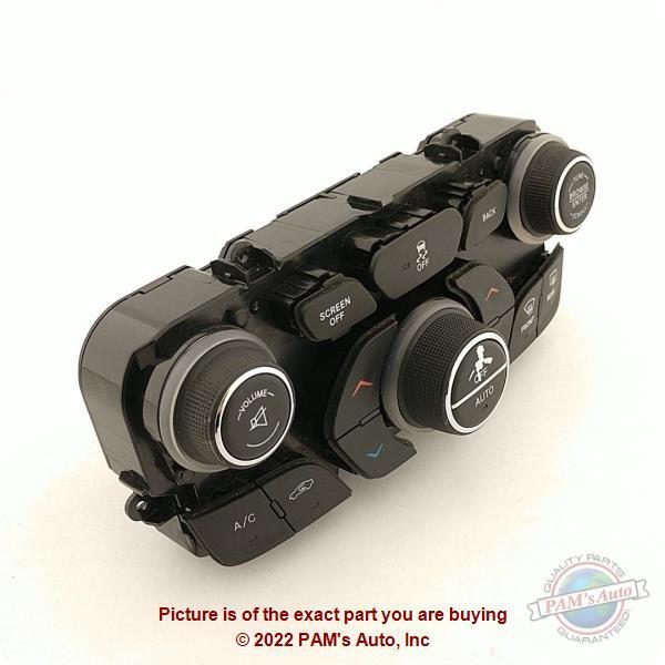 Used A/C Selector Switch fits: 2016 Chrysler 200 automatic temperature control w
