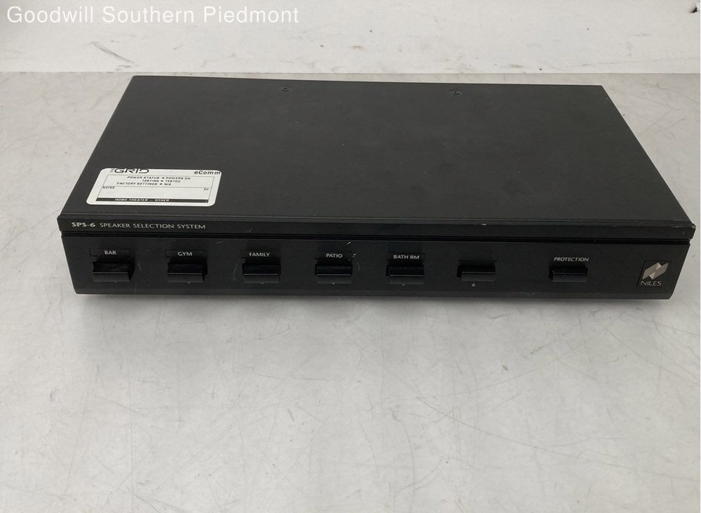 NILES SPS-6 Speaker Selection System - Tested